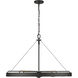 Vaughn 6 Light 33 inch Natural Black Pendant Ceiling Light, Large